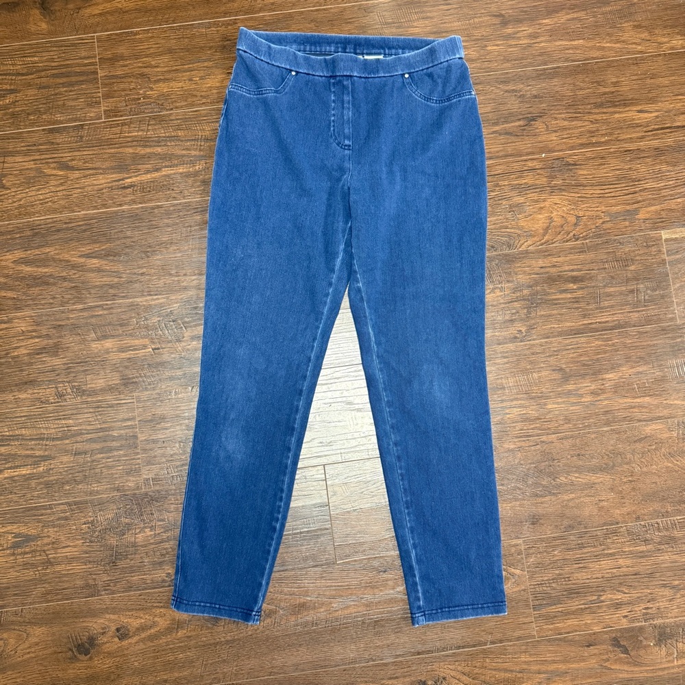 RUBY RD. STRETCHY PULL ON JEGGINGS JEANS